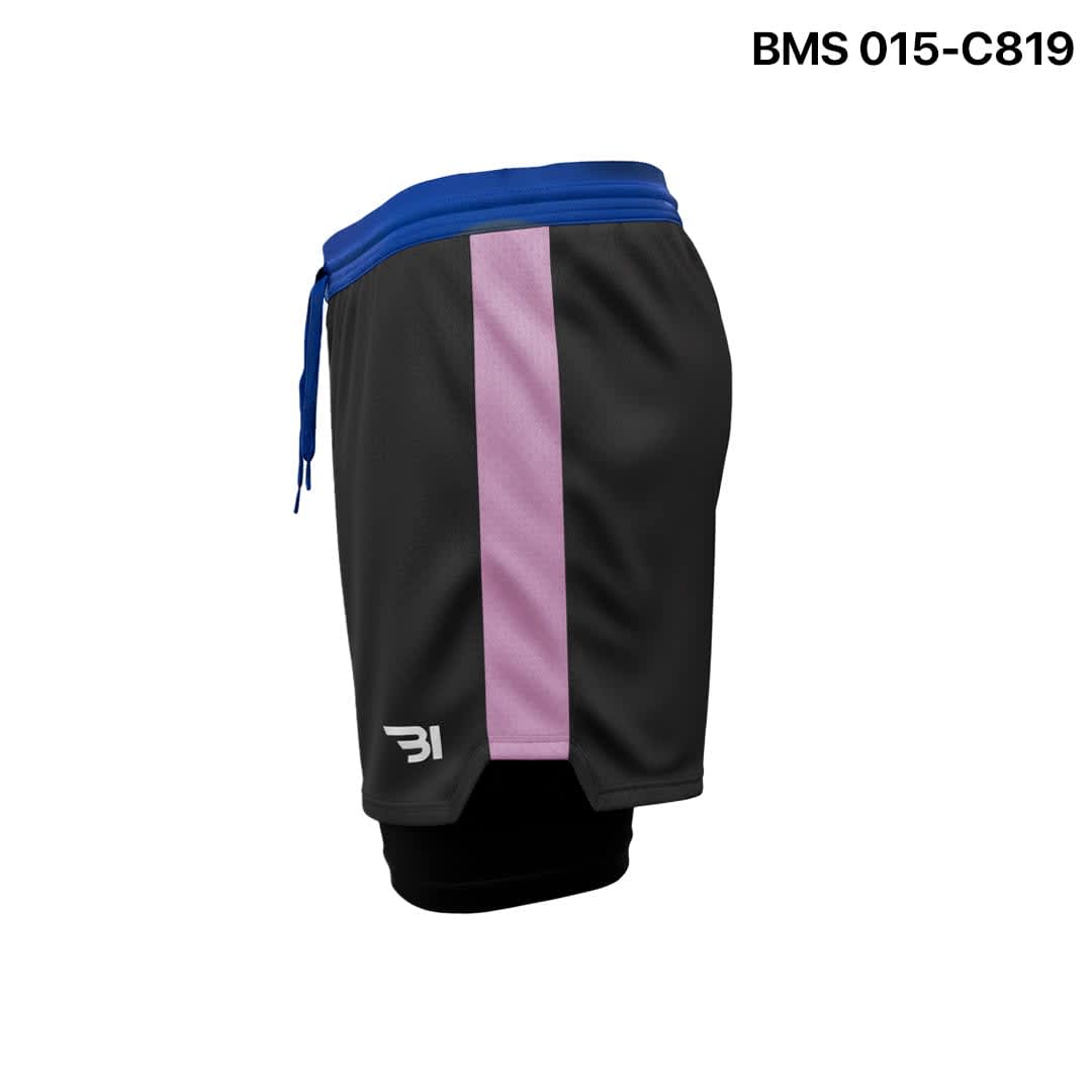 Running Short With Inner Tight - Black - Image 8