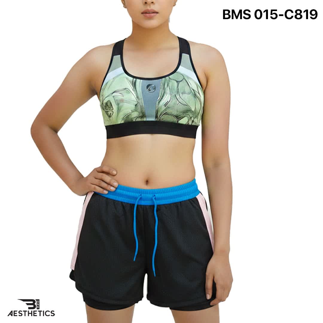 Running Short With Inner Tight - Black - Image 2