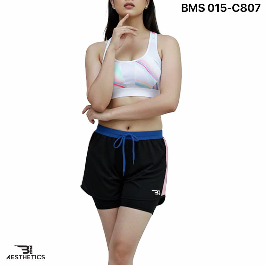 Running Short With Inner Tight - Black - Image 3