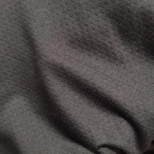 polo t-shirt - black