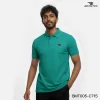 polo t-shirt - teal green