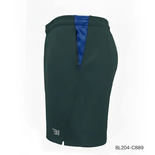 side contrast short - pine green