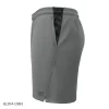 side contrast short - grey heathered