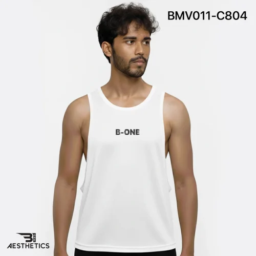 Gym Vest - White