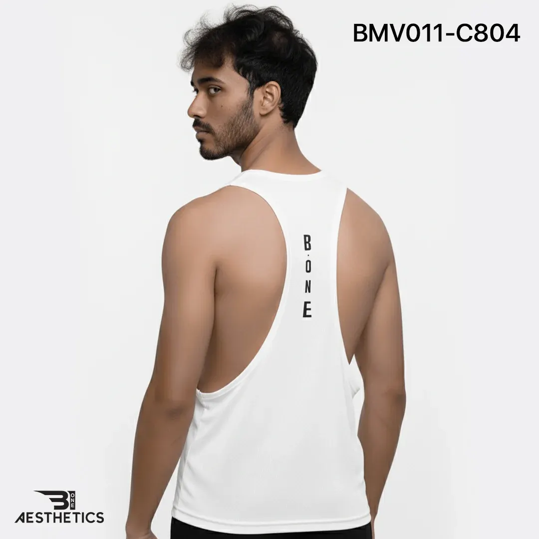 Gym Vest - White - Image 2