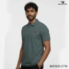 polo t-shirt - dark grey