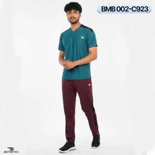 track bottoms - maroon