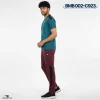 track bottoms - maroon