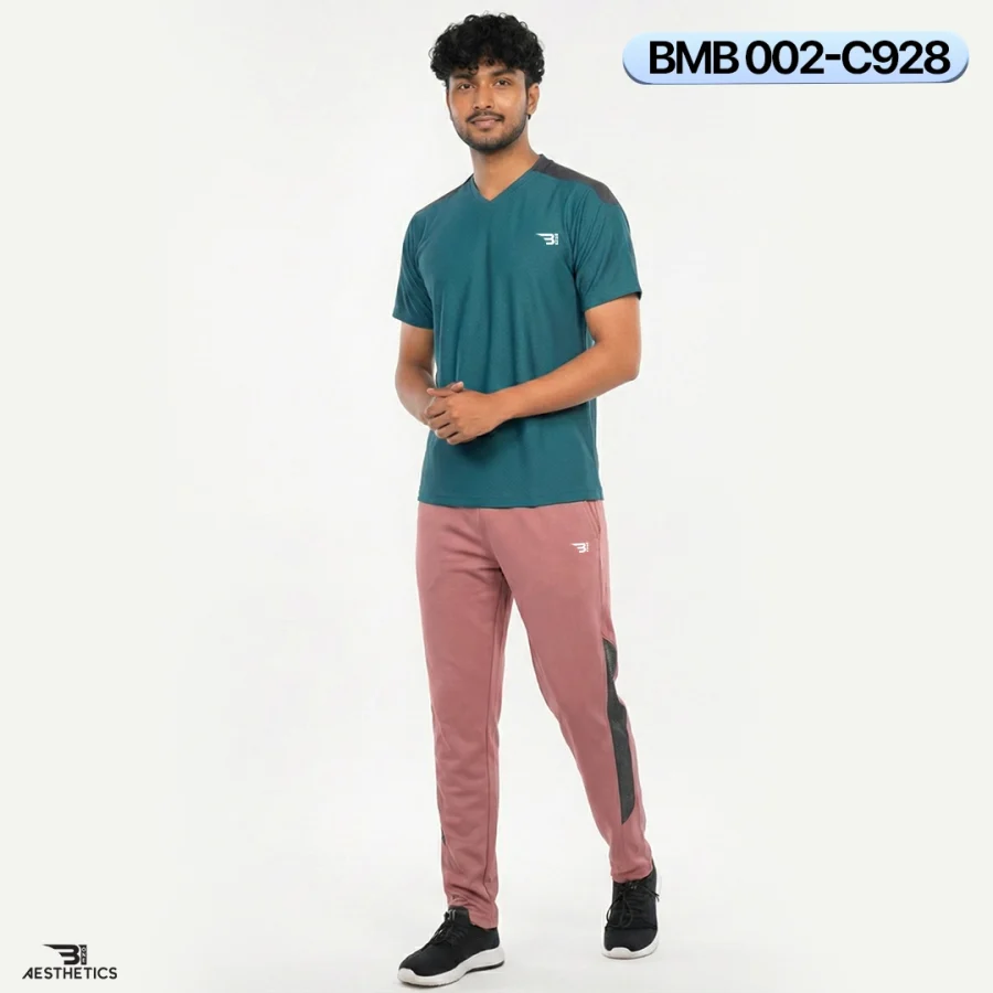 track bottoms - peach