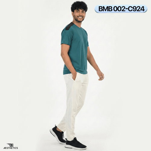 track bottoms - white