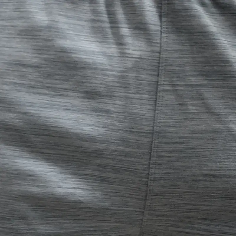 side contrast short - blue heathered