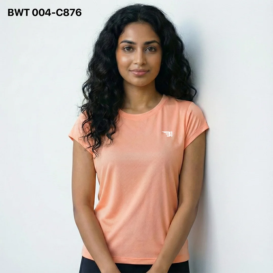 womens crew neck t-shirt