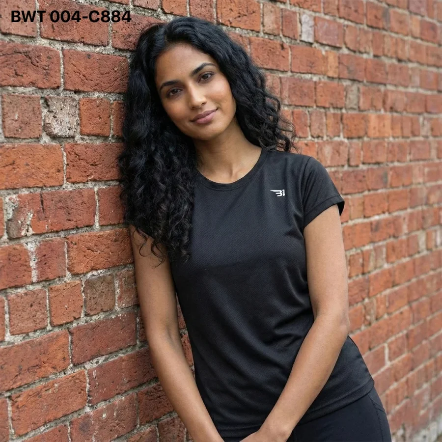 womens crew neck t-shirt