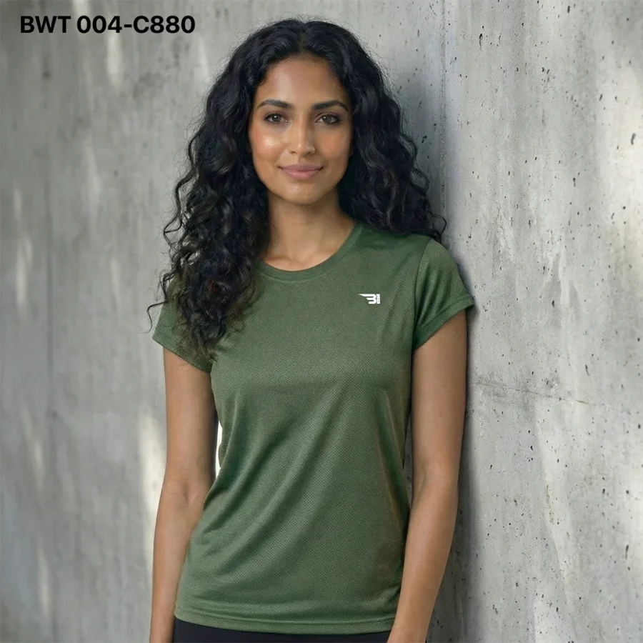womens crew neck t-shirt
