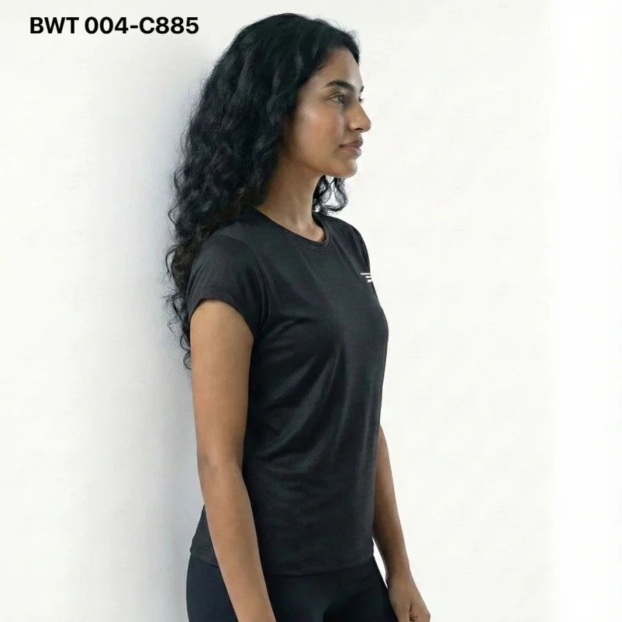 womens crew neck t-shirt