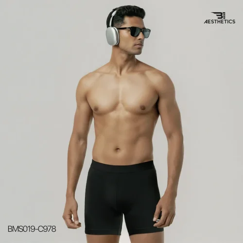 Men's Black Tight Shorts