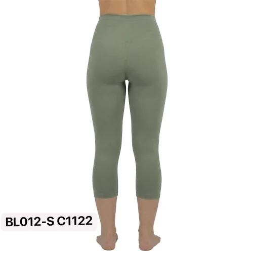 B1 Sage Green Knee Leggings Squat Proof Fabric