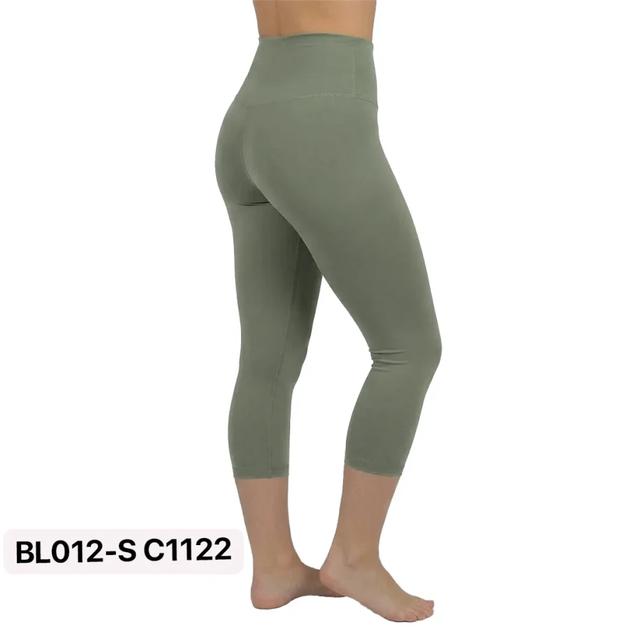 Sage Green Knee Leggings B1 Aesthetics Sri Lanka