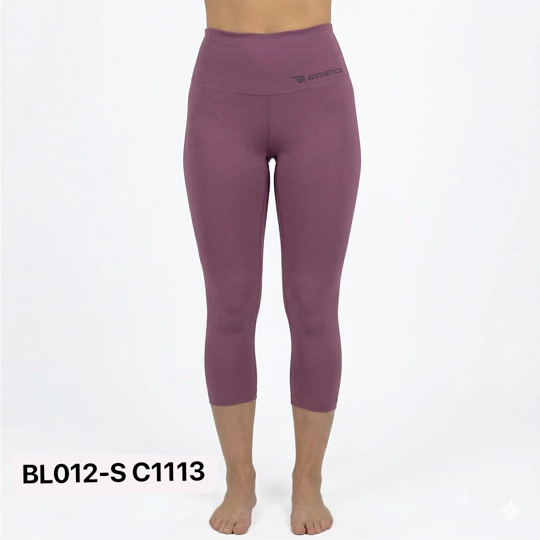 Lavender Knee Length Leggings B1 Aesthetics Sri Lanka