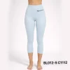 Ice Blue Knee Leggings B1 Aesthetics S
