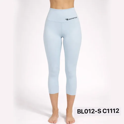 Ice Blue Knee Leggings B1 Aesthetics S