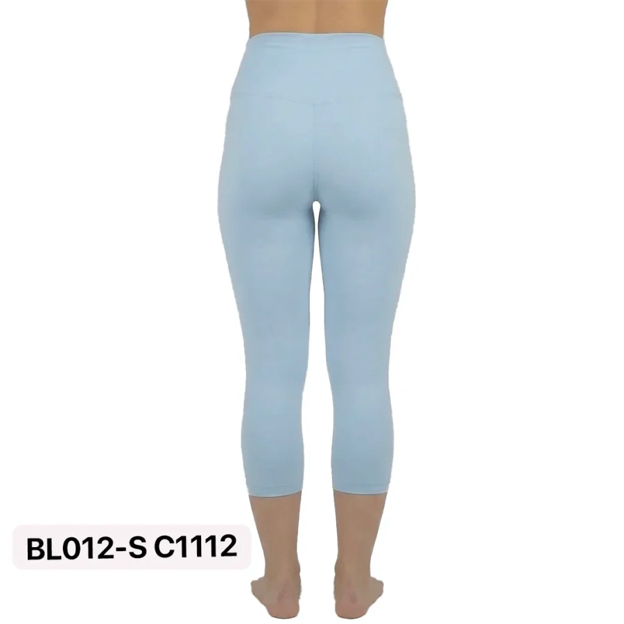 B1 Ice Blue Knee Leggings Squat Proof Fabric