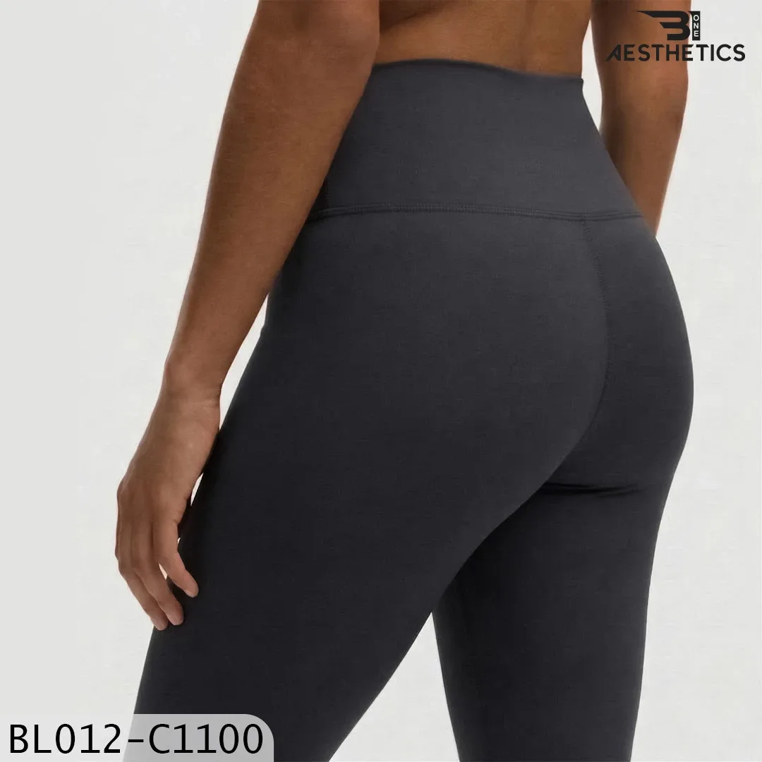 b1 aesthetics black leggings high waist gym outfit women