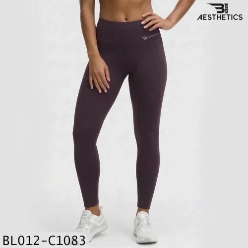 High Rise Leggings - Grapes B1 Aesthetics