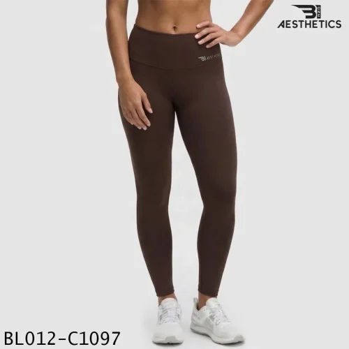 High Rise Leggings - Wood Apple B1 Aesthetics