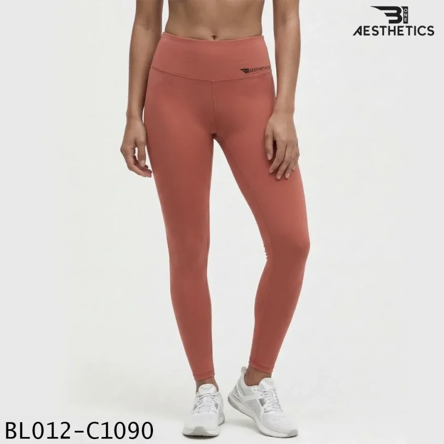 High Rise Leggings - Guava B1 Aesthetics