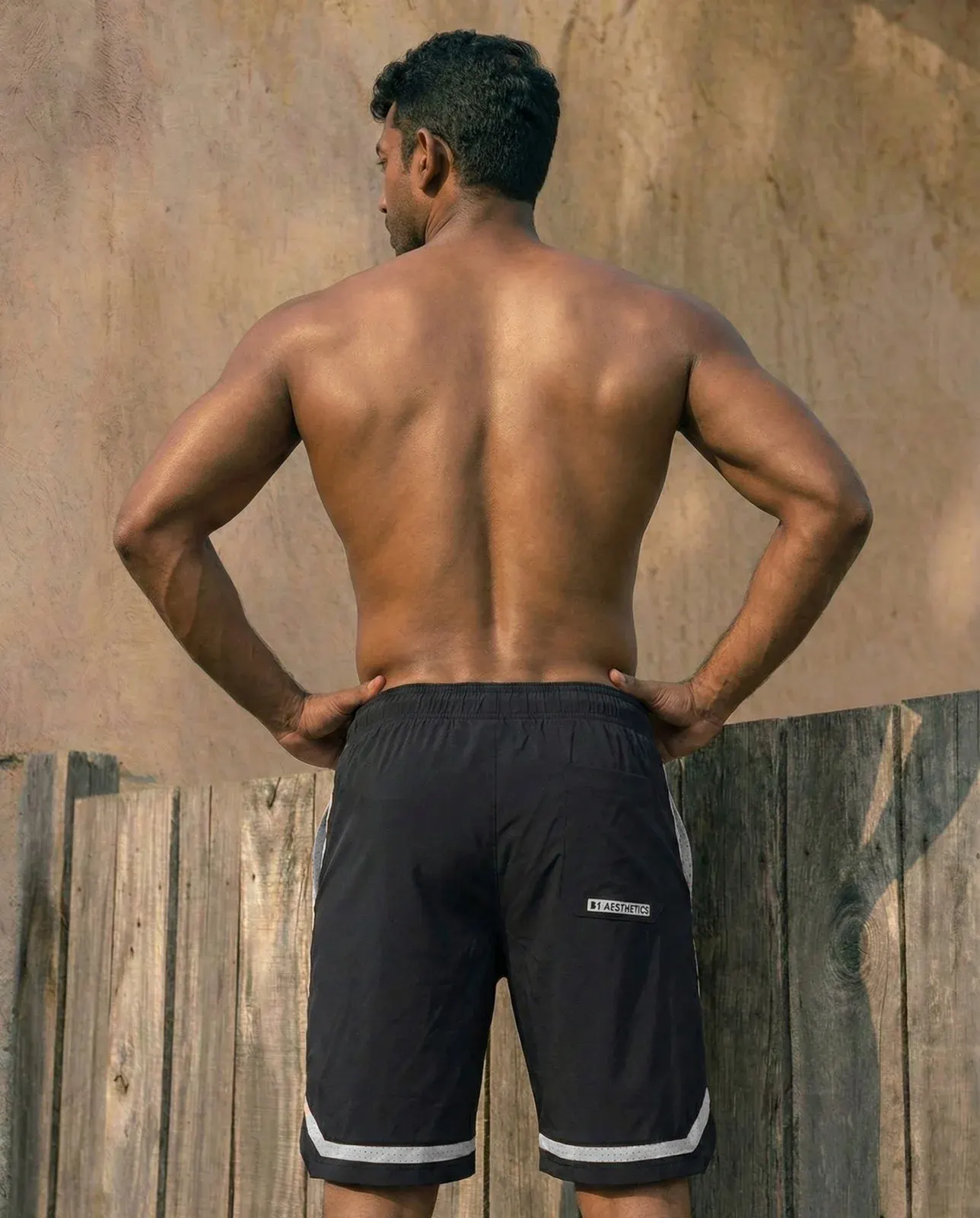 Retro Shorts - Dark Navy | BMS029-P - Image 4