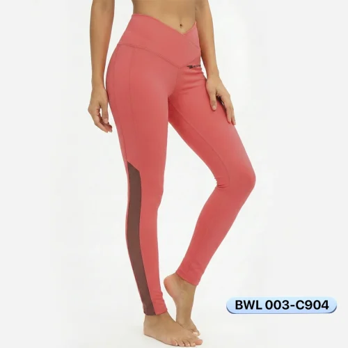 Crossover Legging - Peach
