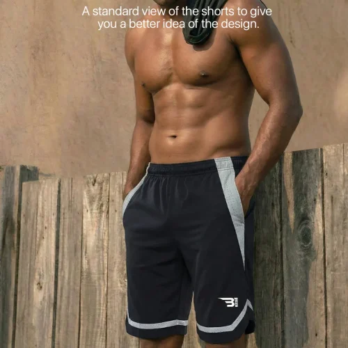 b1 one retro contrast shorts mens activewear sri lanka