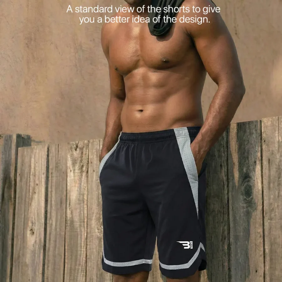 b1 one retro contrast shorts mens activewear sri lanka