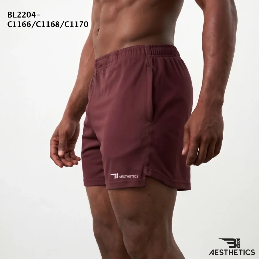 Men's Curve Shorts - B1 Aesthetics Premium Gym Wear Sri Lanka