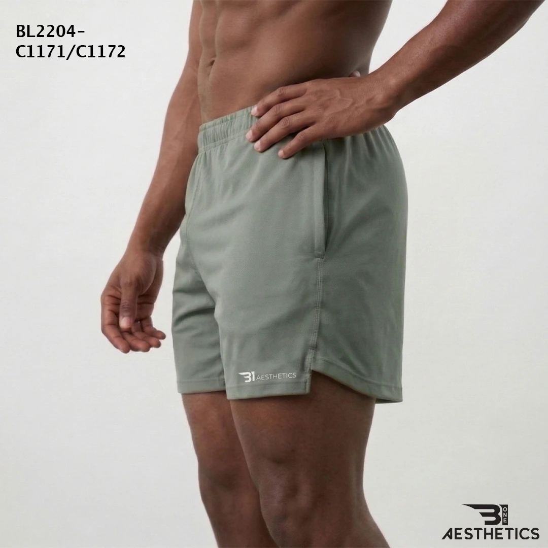 Men's Curve Shorts - B1 Aesthetics Premium Gym Wear Sri Lanka
