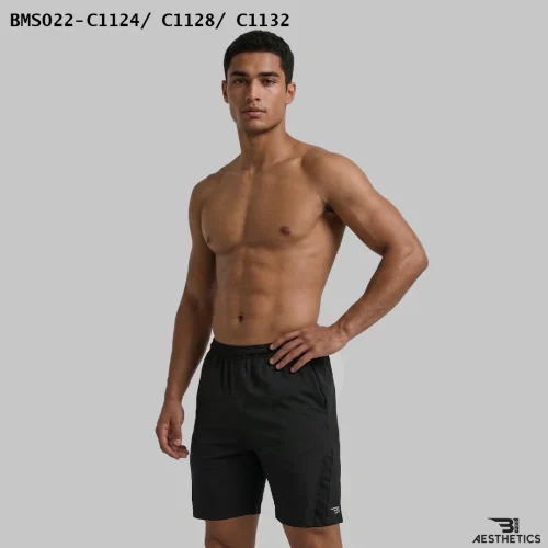 Black Front Contrast Shorts B1 Aesthetics Sri Lanka