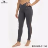 women's mesh v shape leggings