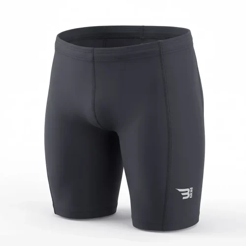 Jammer Shorts - men's swim jammers front view reflective logo