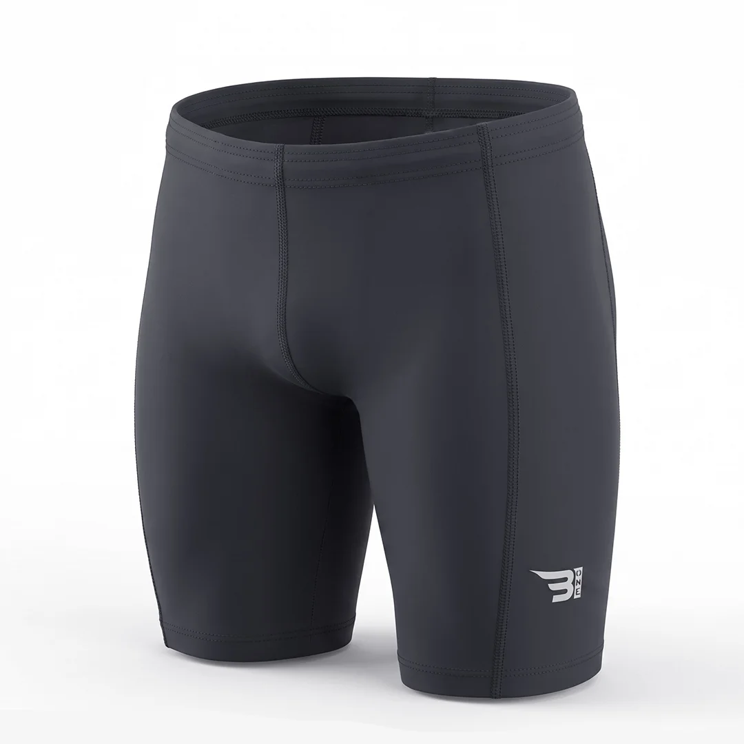 Jammer Shorts - men's swim jammers front view reflective logo