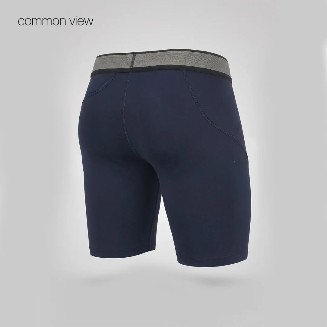 B1 Men Compression Shorts Back View Anti Chafe Seams