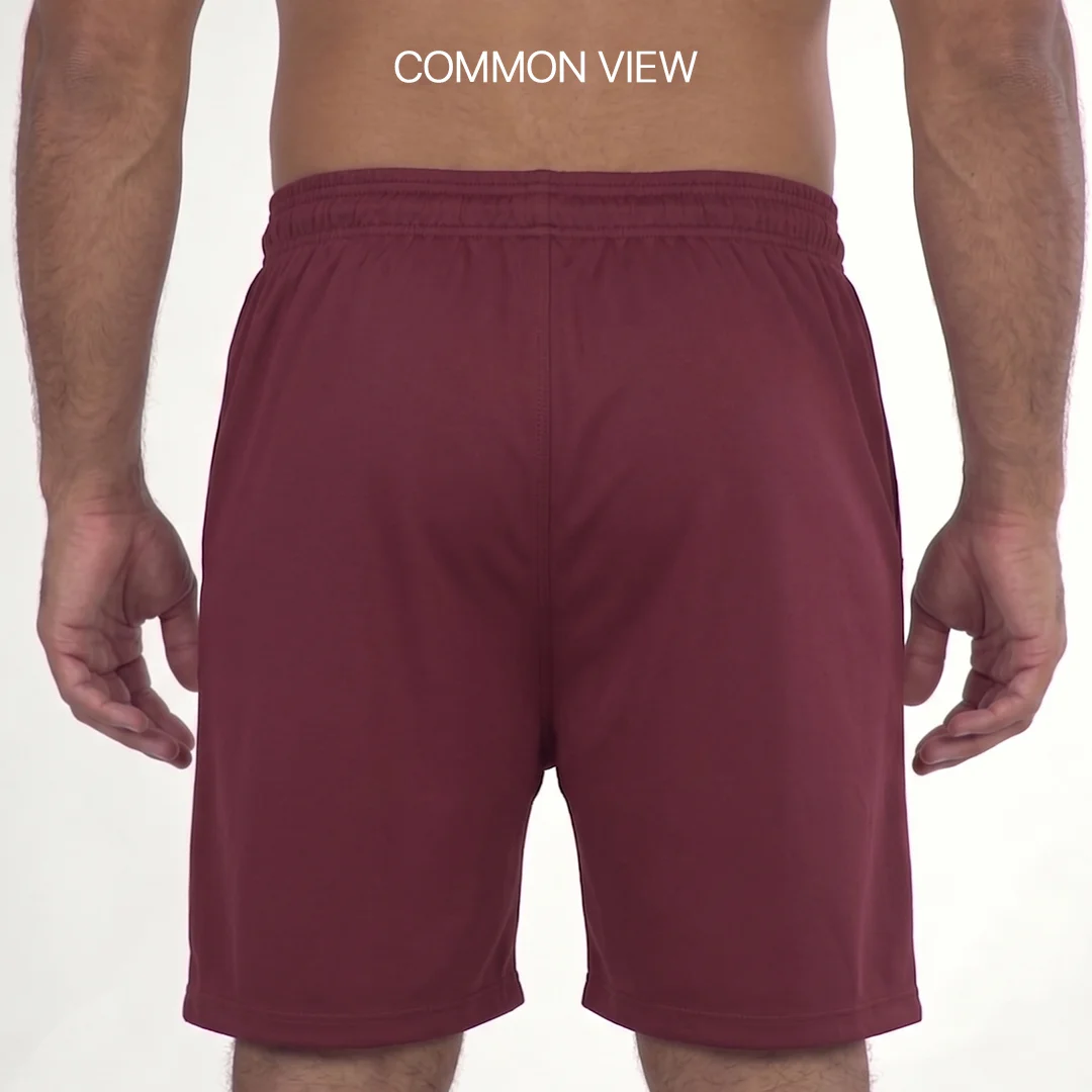 Close-up of B1 high-quality athletic shorts designed for gym workouts and casual lounging.