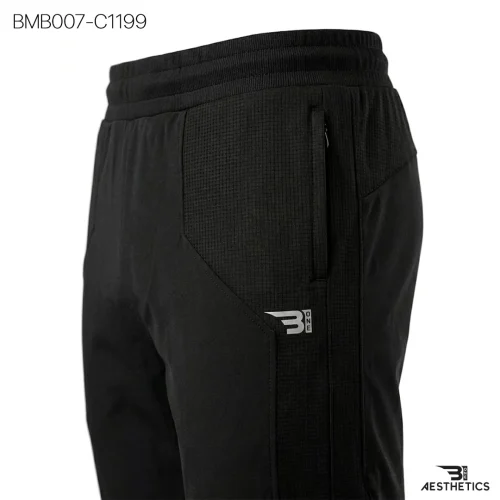 B1 Patch Slim Bottom Secure Zipper Pockets and Logo