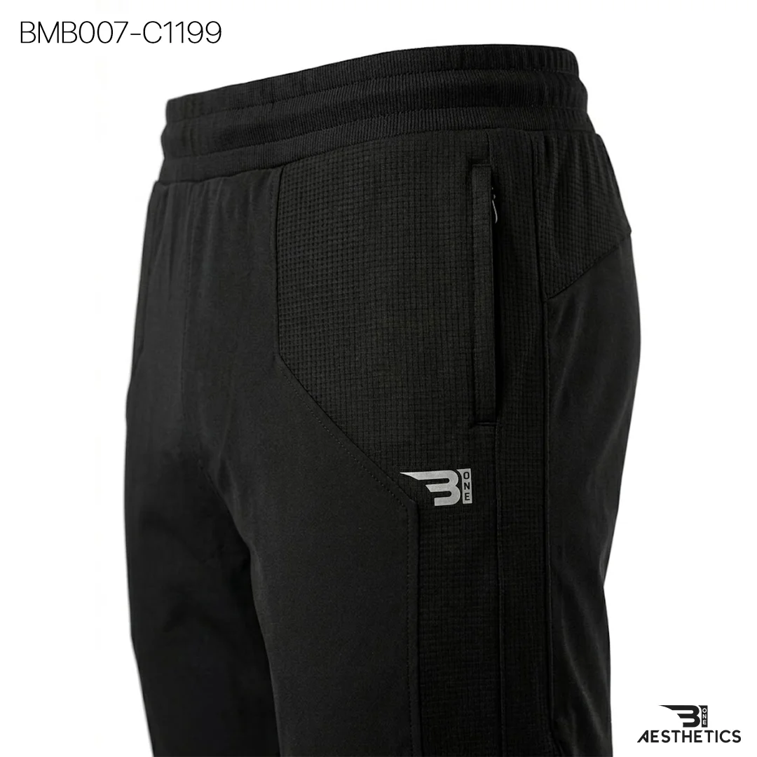 B1 Patch Slim Bottom Secure Zipper Pockets and Logo