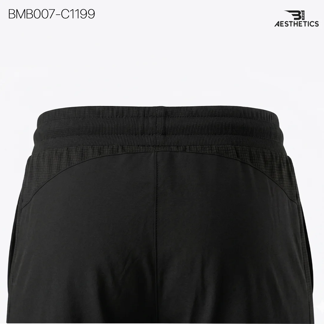 B1 Patch Slim Bottom Close-up Patchwork Paneling