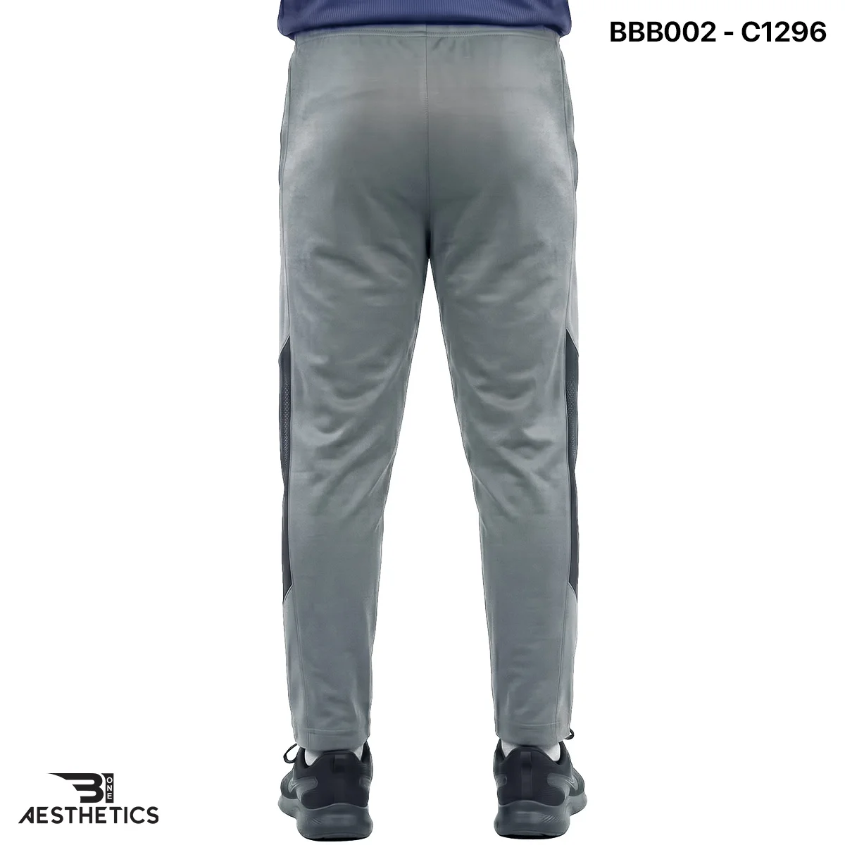 Kids performance joggers back view showing secure elastic waistband