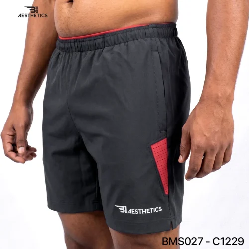 Zipper Pocket Shorts - Black - R