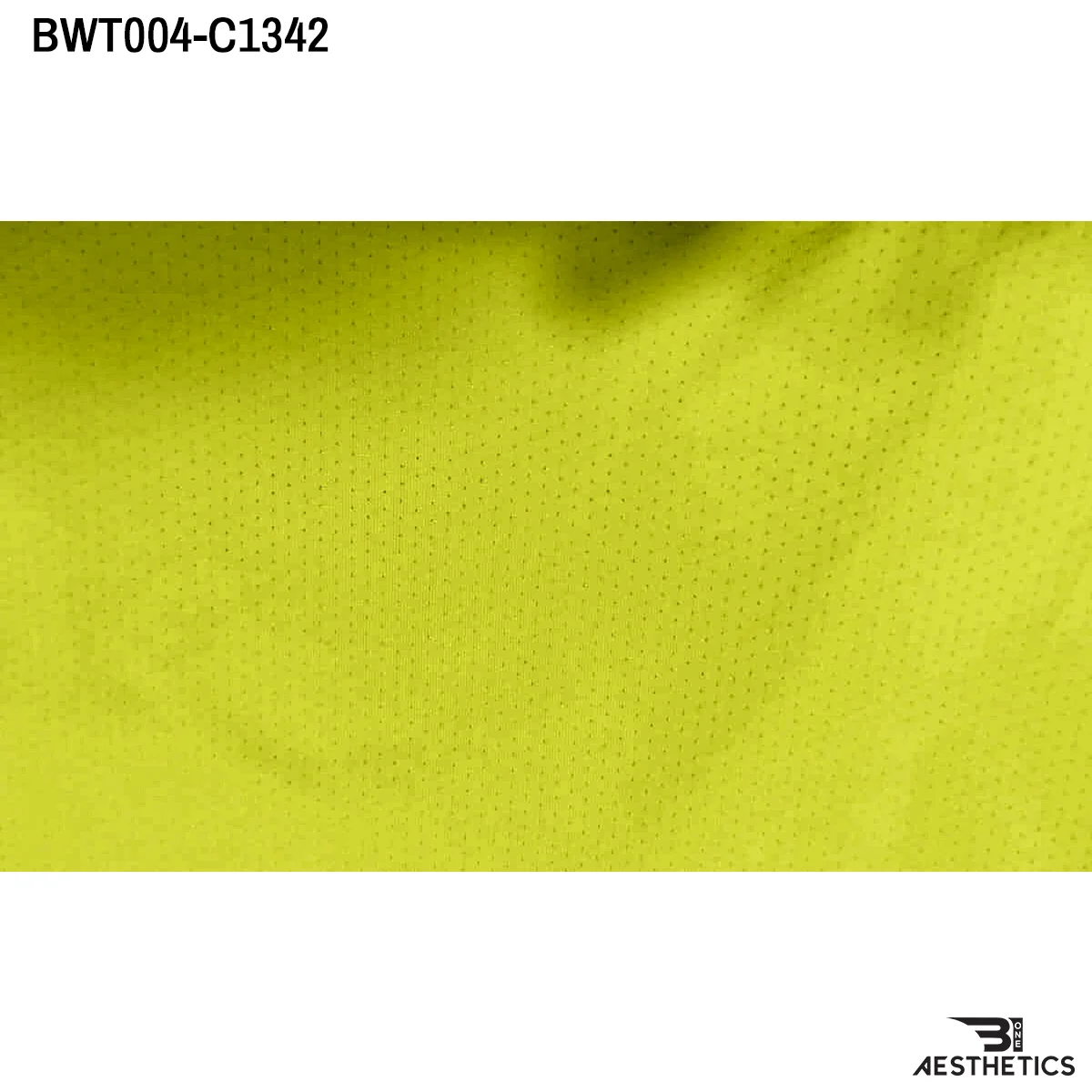 Close up of women's athletic t-shirt breathable dry fit fabric texture