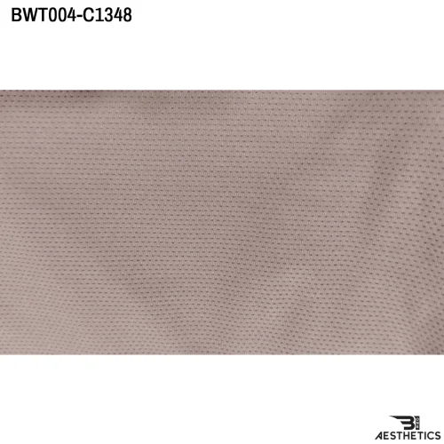 Close up of women's athletic t-shirt breathable dry fit fabric texture
