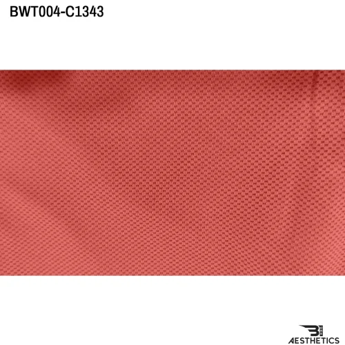 Close up of women's athletic t-shirt breathable dry fit fabric texture